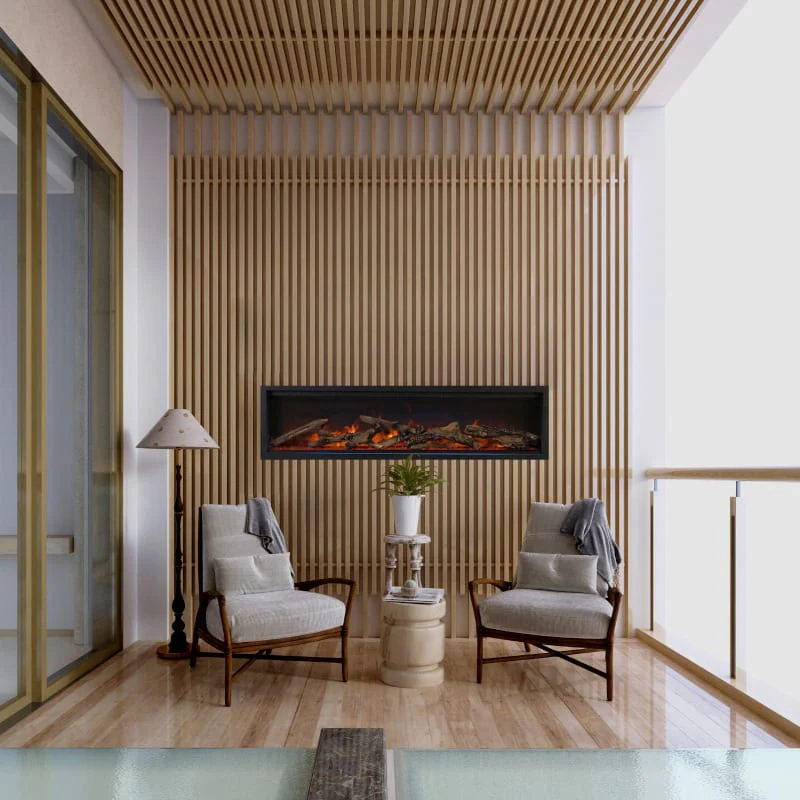 Ambiance 50" Impressionist Lumina Electric Fireplace - Image 4