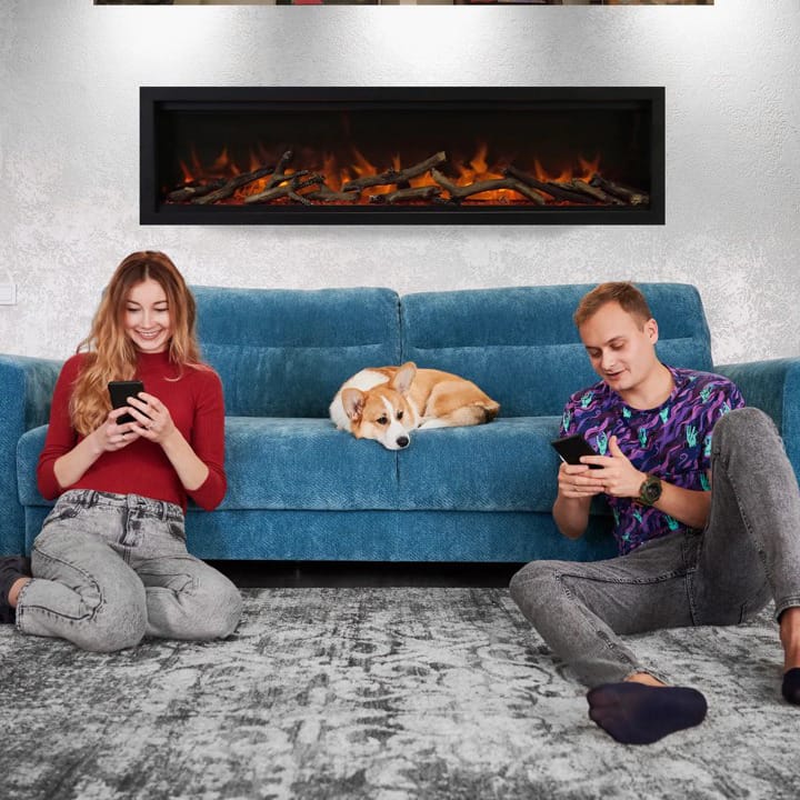 Ambiance 50" Impressionist Lumina Electric Fireplace - Image 5