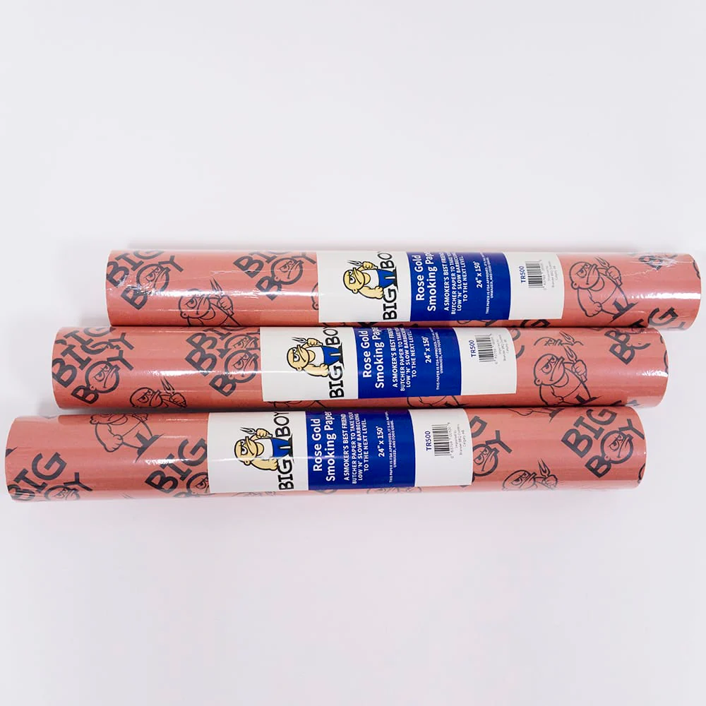 Big Boy Rose Gold Smoking Paper - 24" x 150' - Image 11