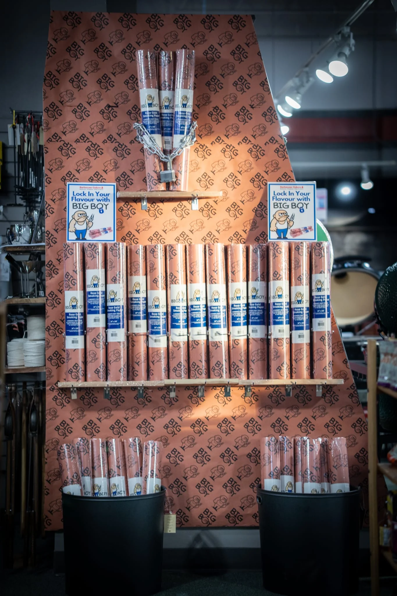 Big Boy Rose Gold Smoking Paper - 24" x 150' - Image 5