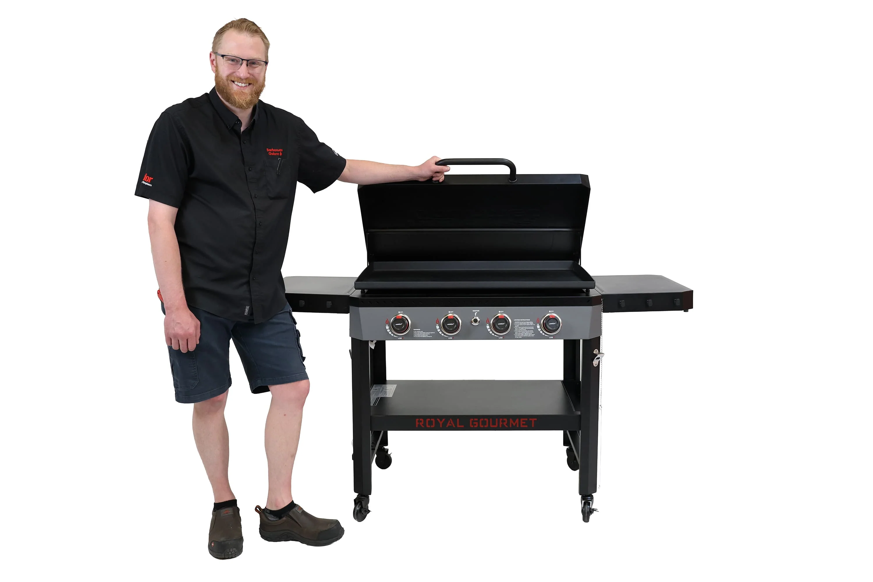 Brander 36" 4 Burner Griddle - Image 3