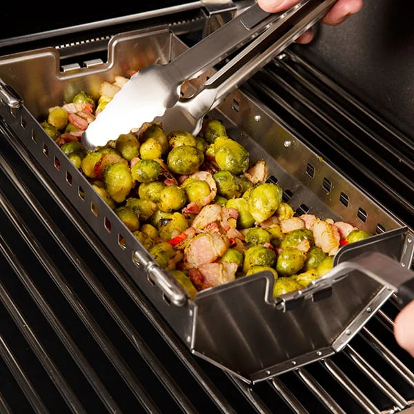 Broil King Rotisserie Tumble Basket & Grill Topper - Image 5