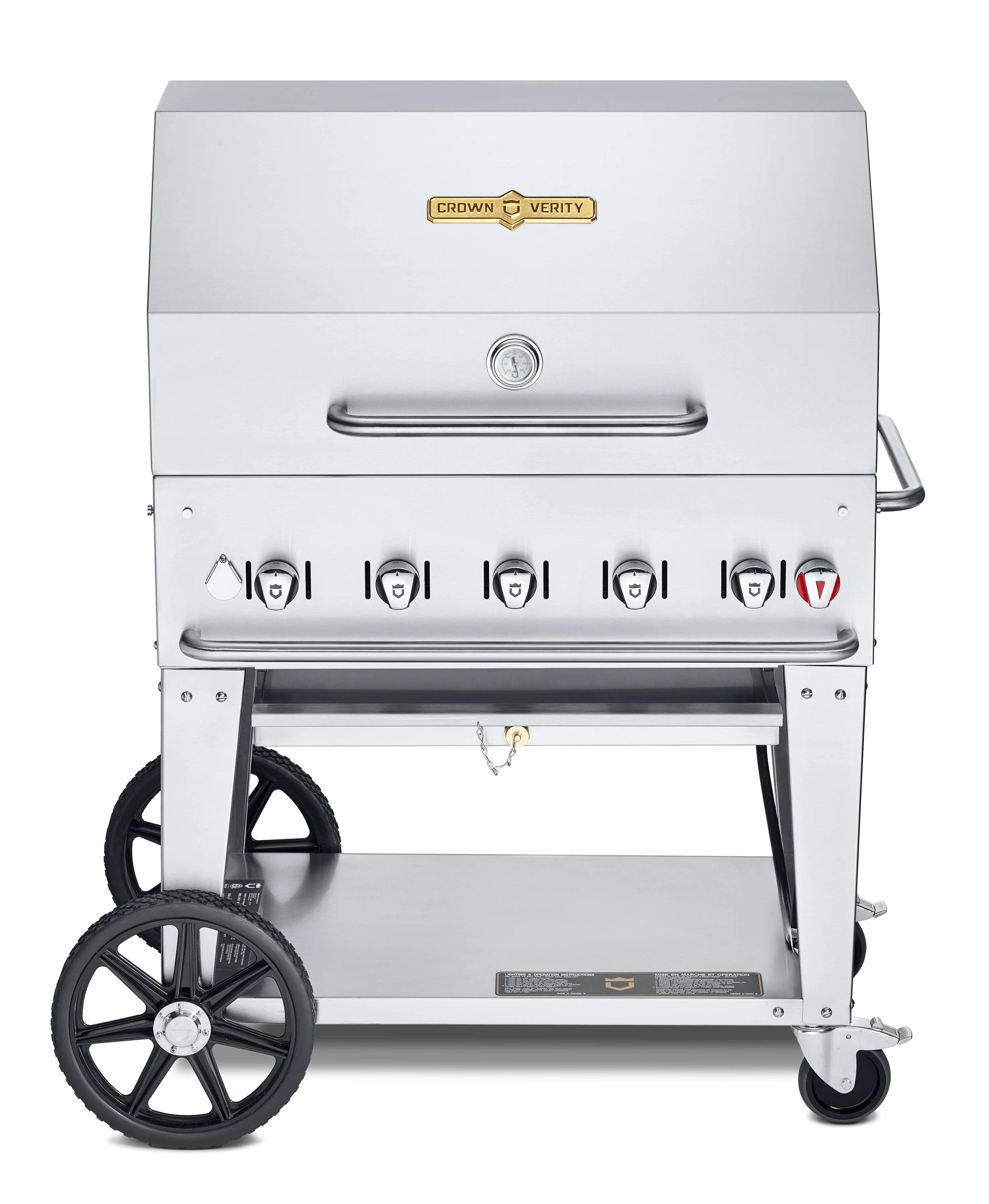 Crown Verity Mobile Grill Dome Pkg - 30", 36", 48", 60", 72" - Image 3