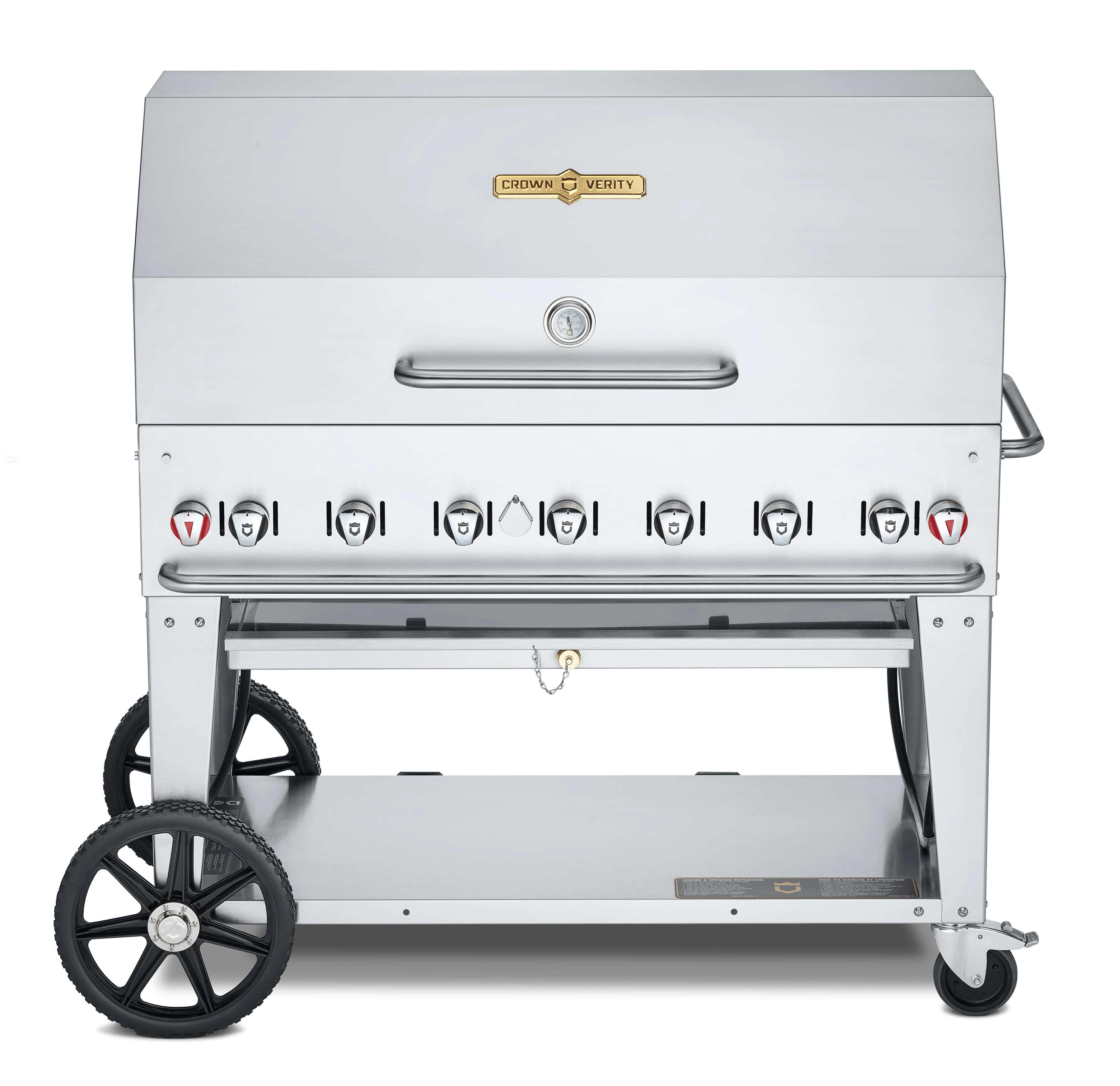 Crown Verity Mobile Grill Dome Pkg - 30", 36", 48", 60", 72" - Image 4