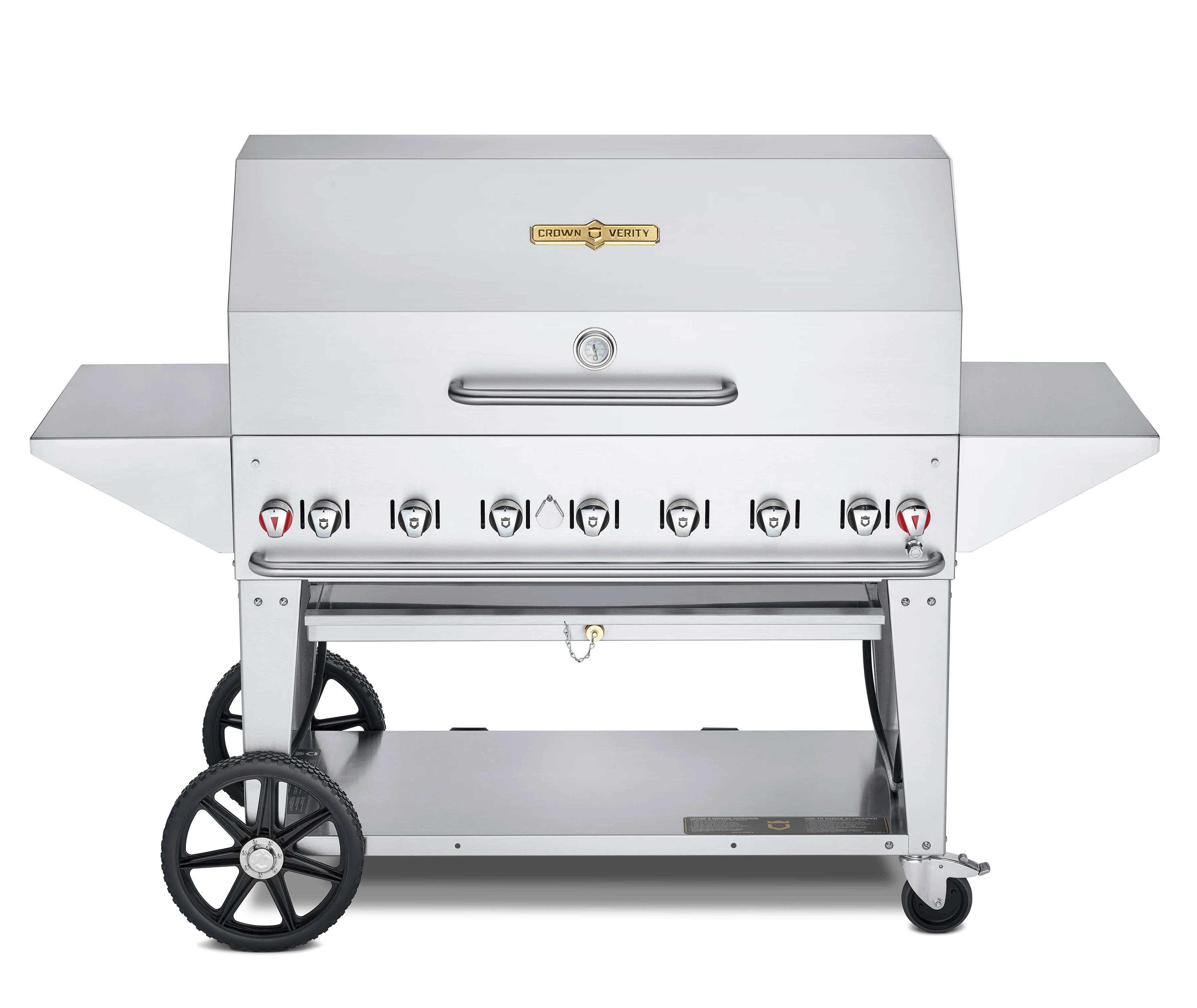 Crown Verity Mobile Grill PRO Pkg - 30", 36", 48" - Image 5