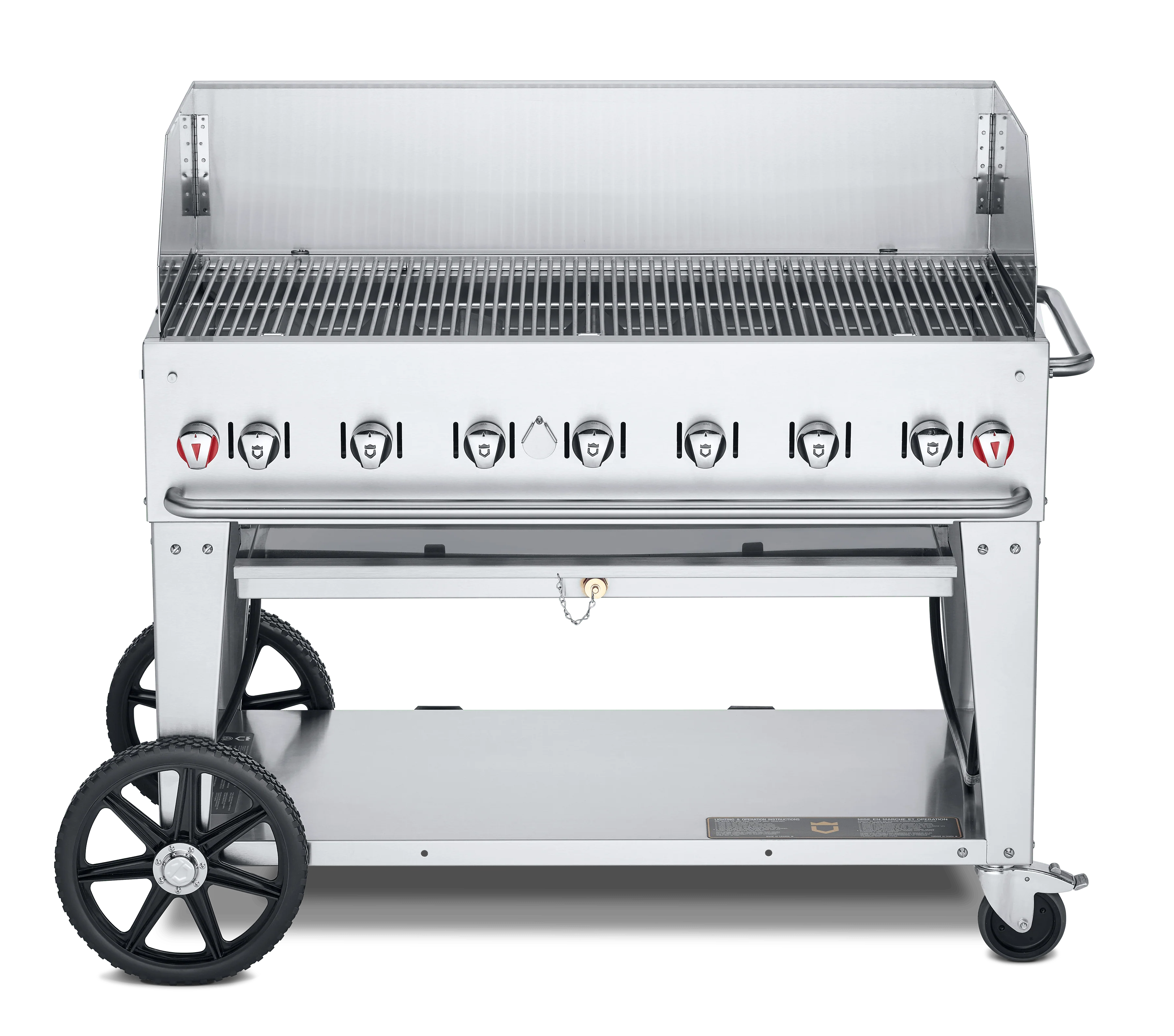 Crown Verity Mobile Grill Wind Guard Pkg - 30", 36", 48", 60", 72" - Image 3