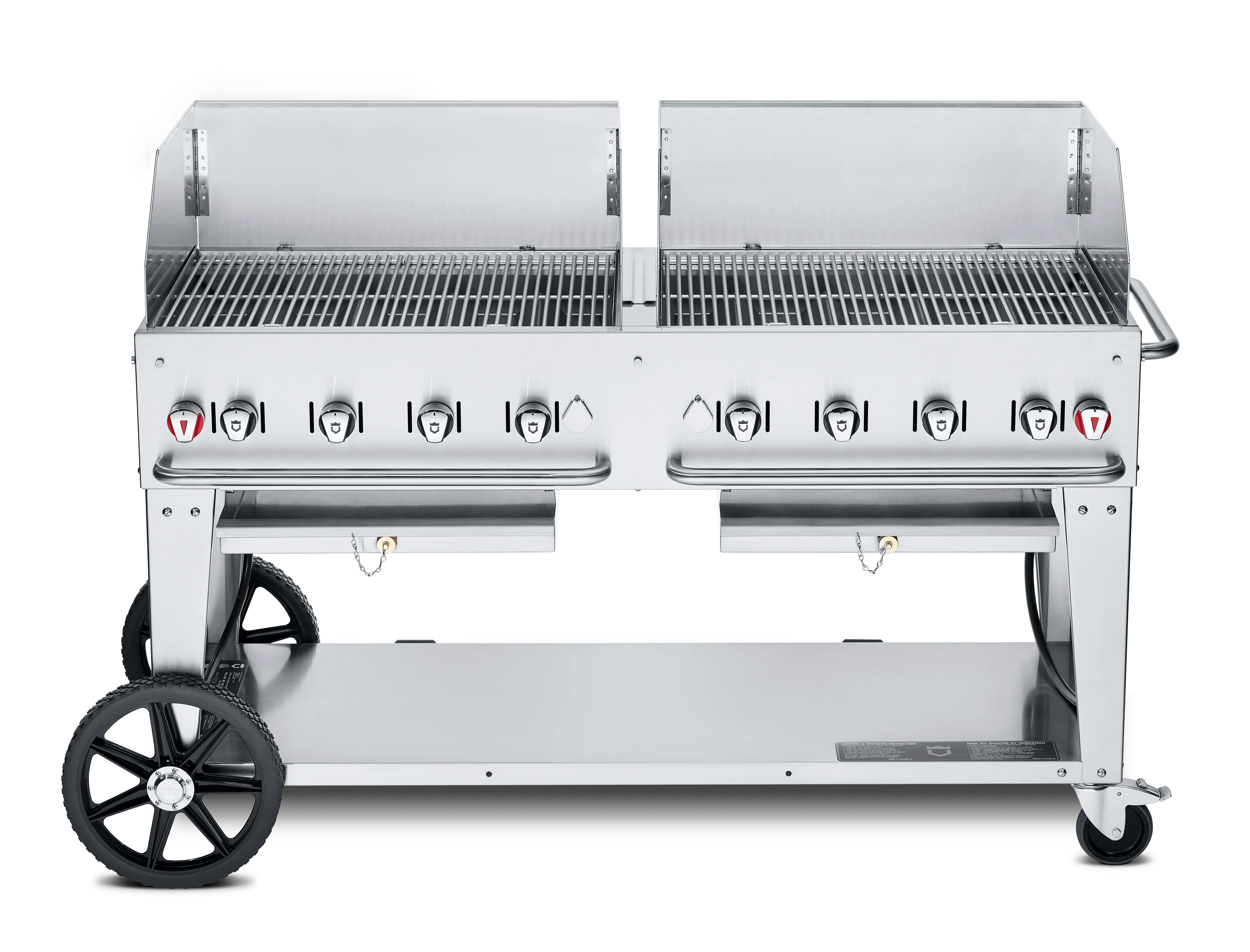 Crown Verity Mobile Grill Wind Guard Pkg - 30", 36", 48", 60", 72" - Image 4
