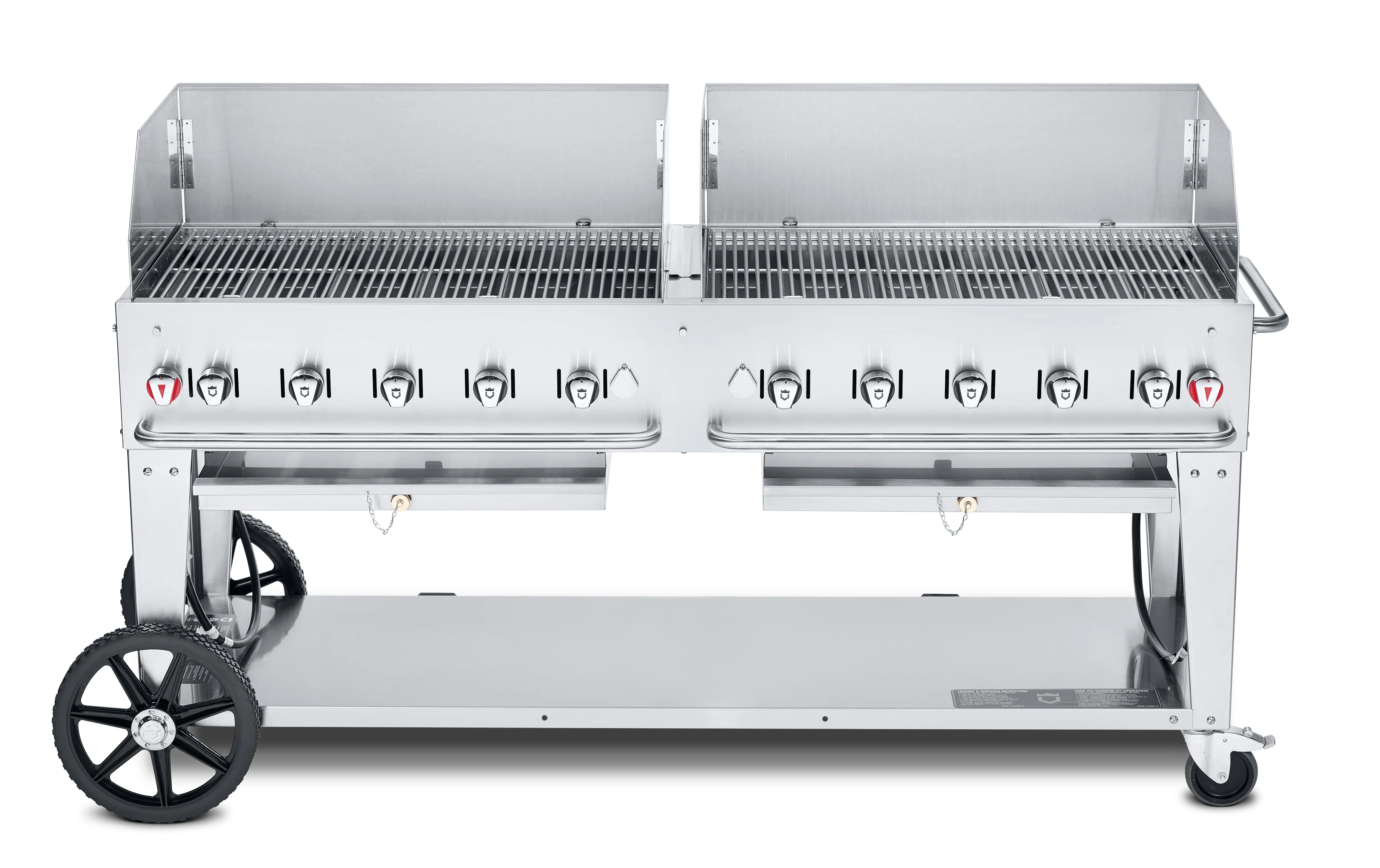 Crown Verity Mobile Grill Wind Guard Pkg - 30", 36", 48", 60", 72" - Image 5