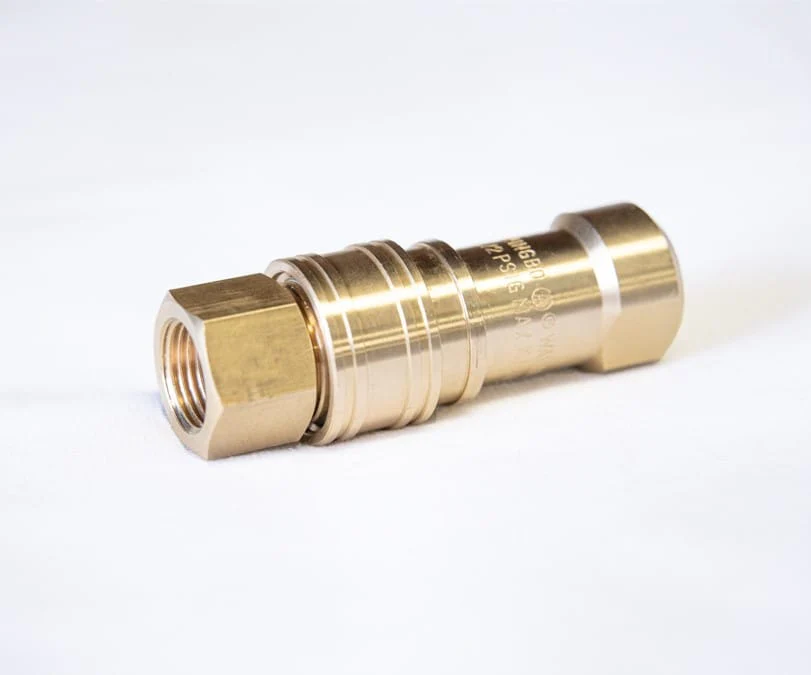 3/8" Natural Gas Quick Disconnect Coupler - CSA Approved - Image 3