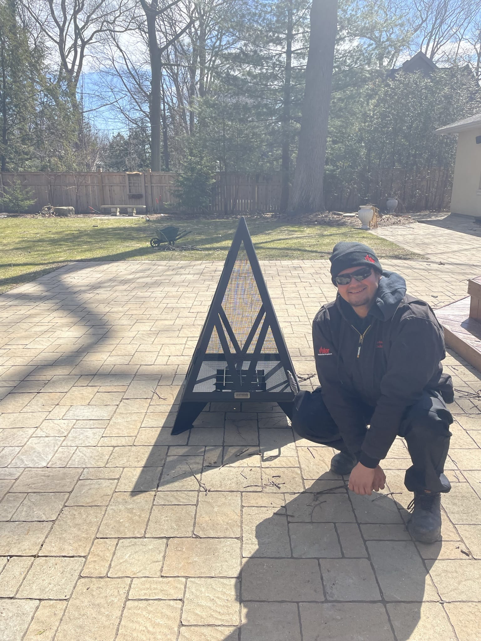 Iron Embers 4' Pyramid Fire Pit - Image 6