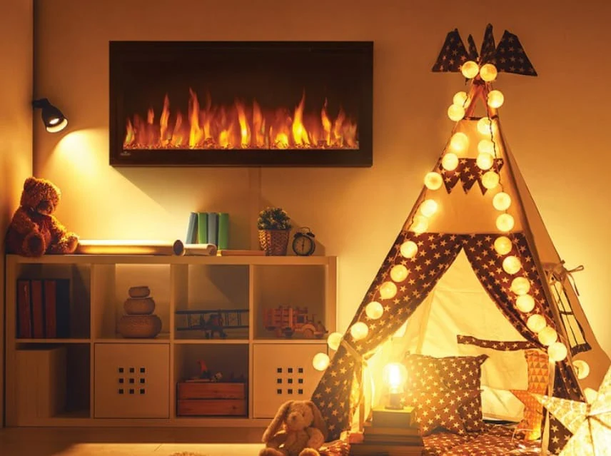 Napoleon Entice Linear Electric Wall Mount Fireplace - Image 3