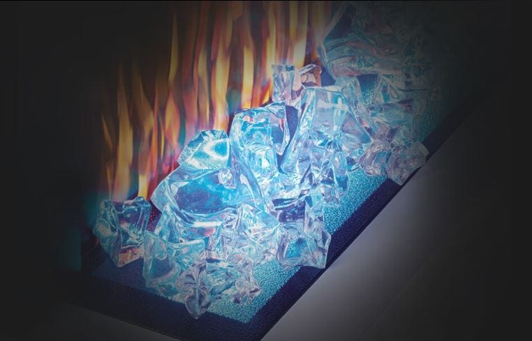 Napoleon Stylus Cara Wall Mount Electric Fireplace - Image 8