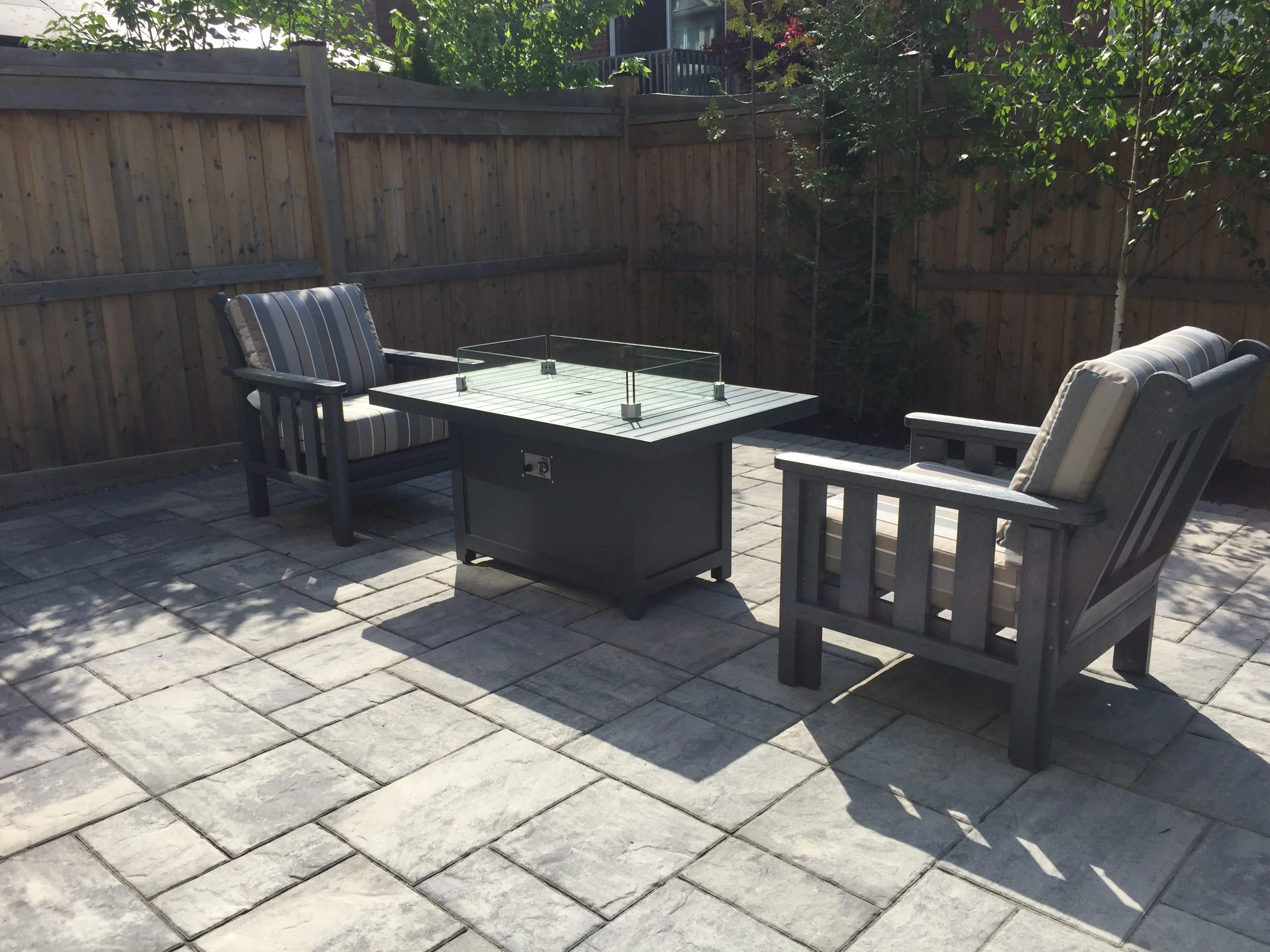 Napoleon St Tropez 56" x 36" Rectangular Patioflame Fire Table - Image 14