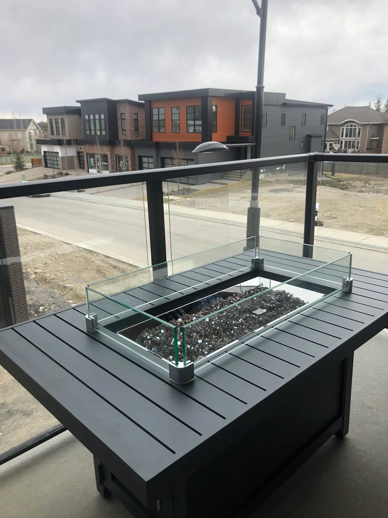 Napoleon St Tropez 56" x 36" Rectangular Patioflame Fire Table - Image 18