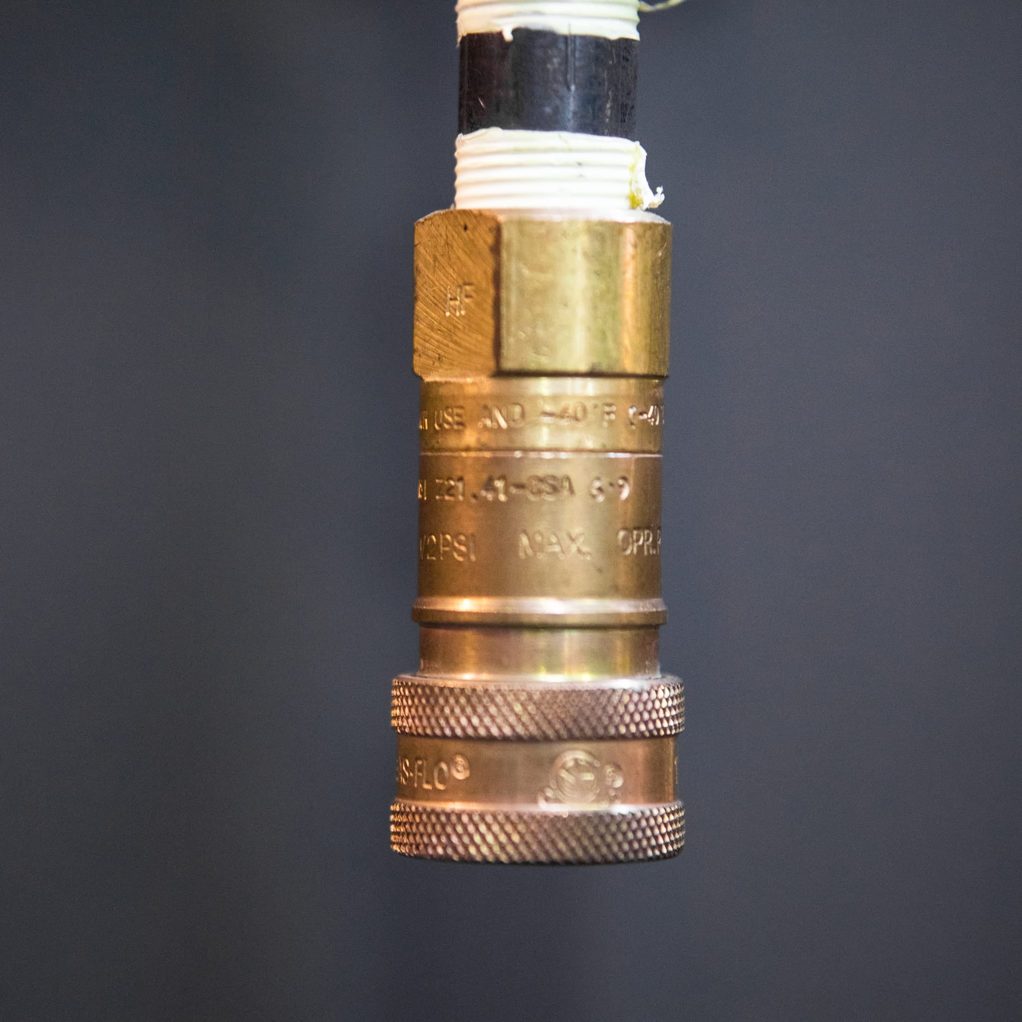 3/8 or 1/2 Inch NG / LP Hose with Quick Disconnect Fittings Kit - CSA Approved - Image 10