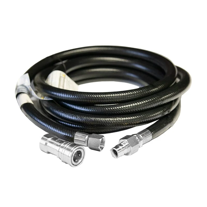 3/8 or 1/2 Inch NG / LP Hose with Quick Disconnect Fittings Kit - CSA Approved - Image 16