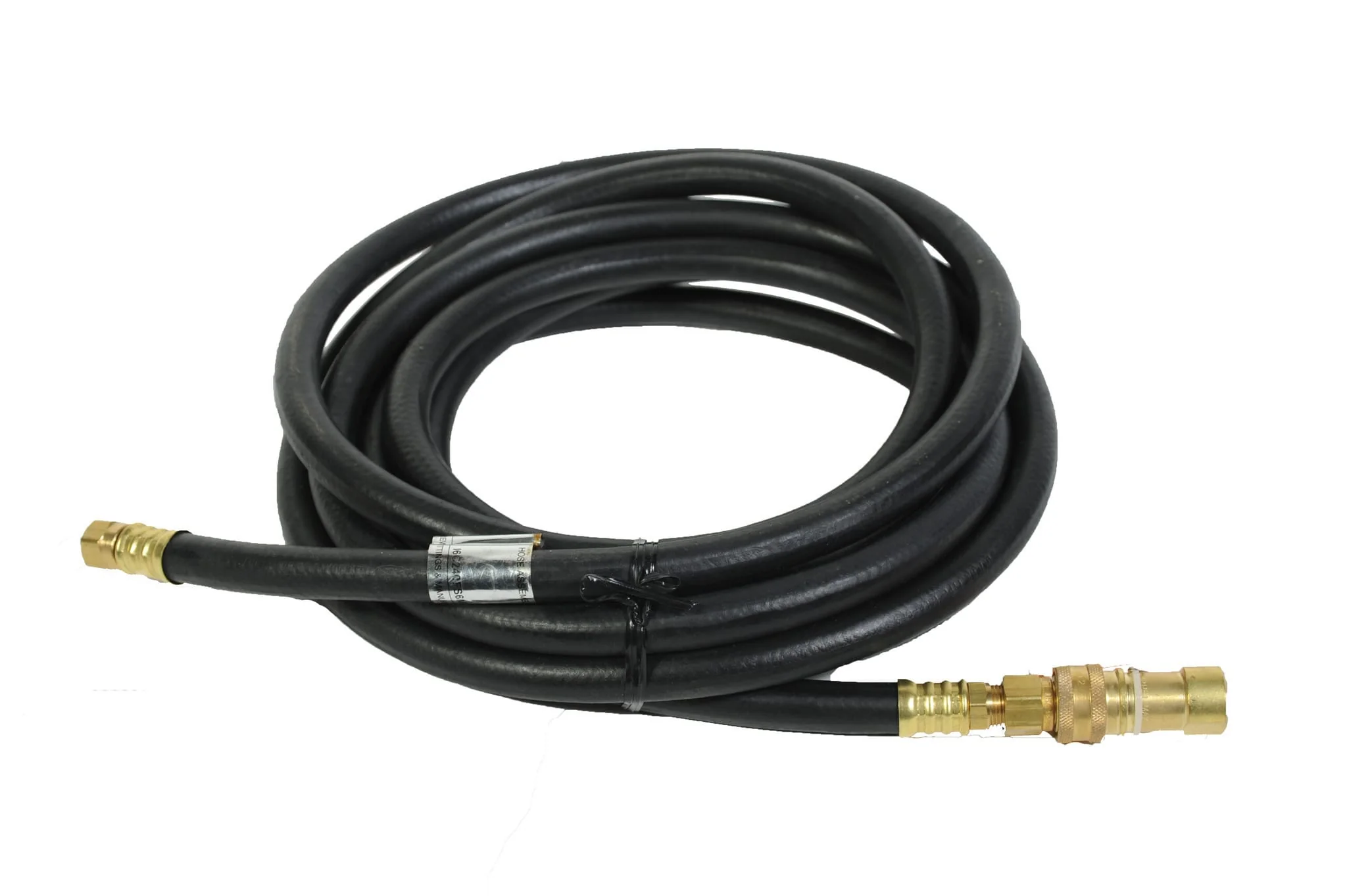 3/8 or 1/2 Inch NG / LP Hose with Quick Disconnect Fittings Kit - CSA Approved - Image 3