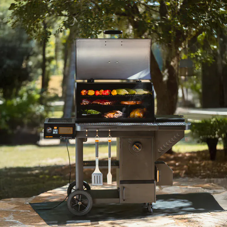 Oklahoma Joe's Tahoma 1200A DLX Auto-Feed Charcoal Grill - Image 6