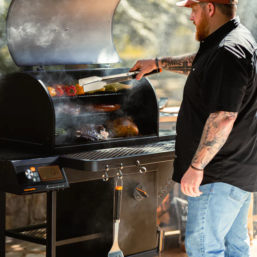 Oklahoma Joe's Tahoma 1200A DLX Auto-Feed Charcoal Grill - Image 8