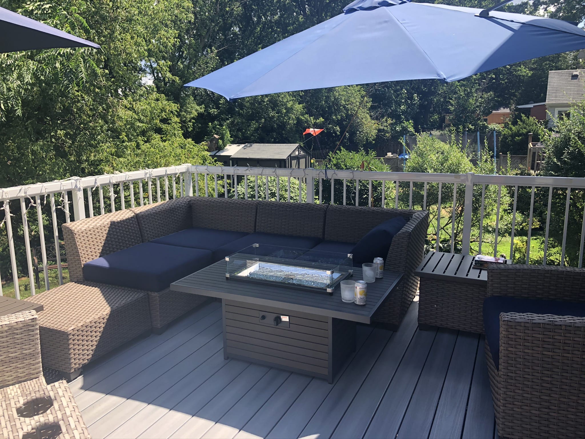 Outdoor GreatRoom Brooks Rectangular 50" x 31" Fire Table - Image 17