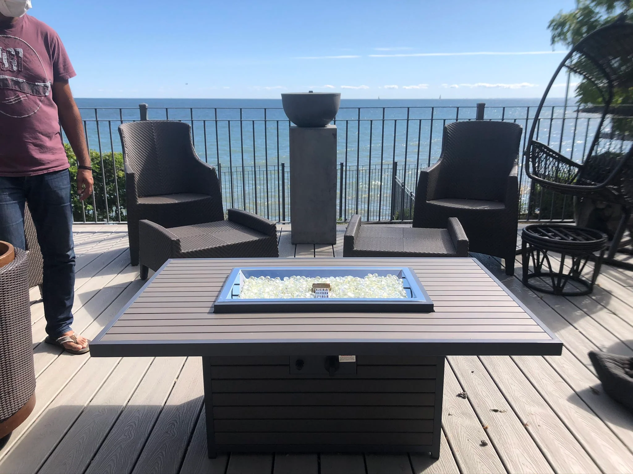 Outdoor GreatRoom Brooks Rectangular 50" x 31" Fire Table - Image 18