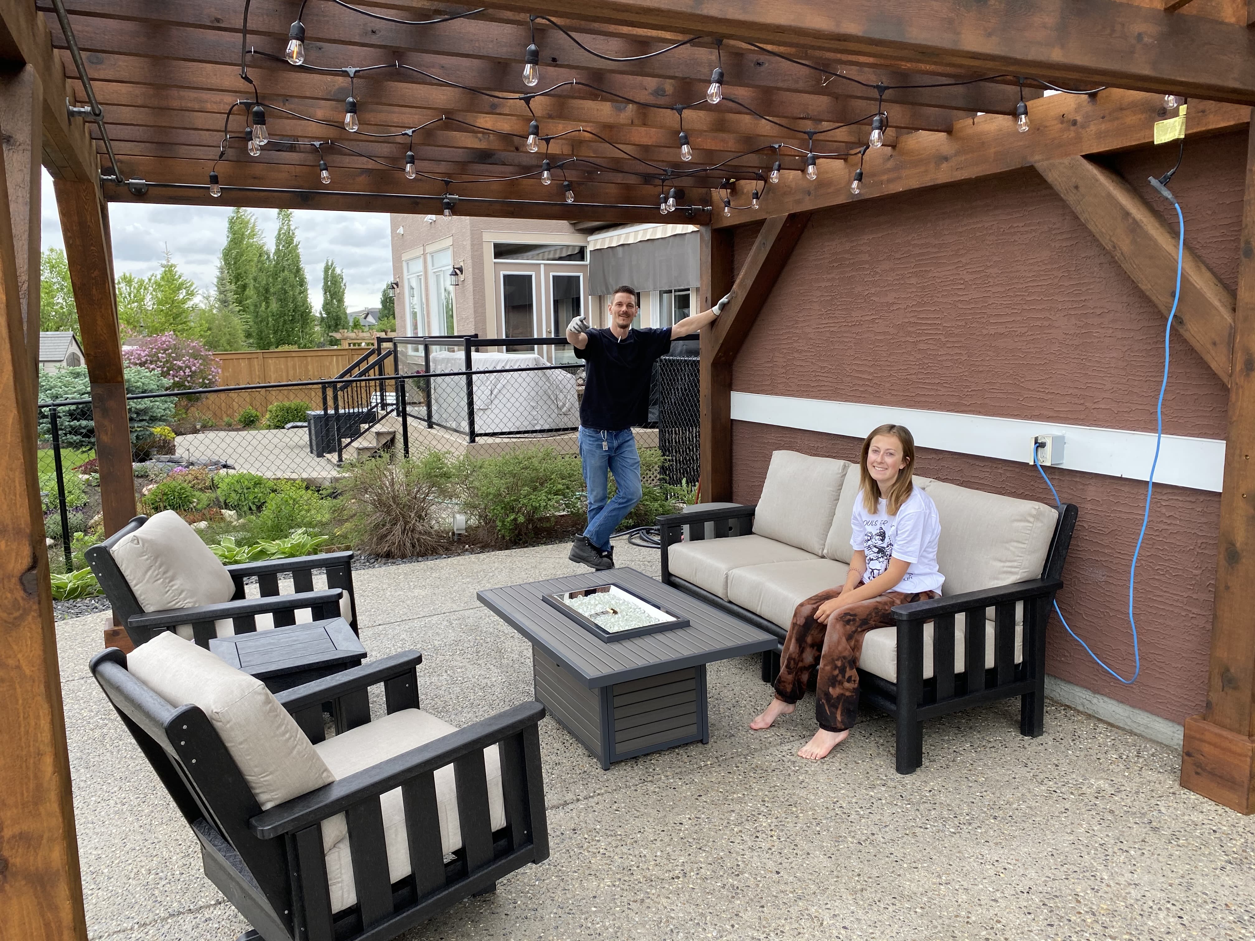 Outdoor GreatRoom Brooks Rectangular 50" x 31" Fire Table - Image 3