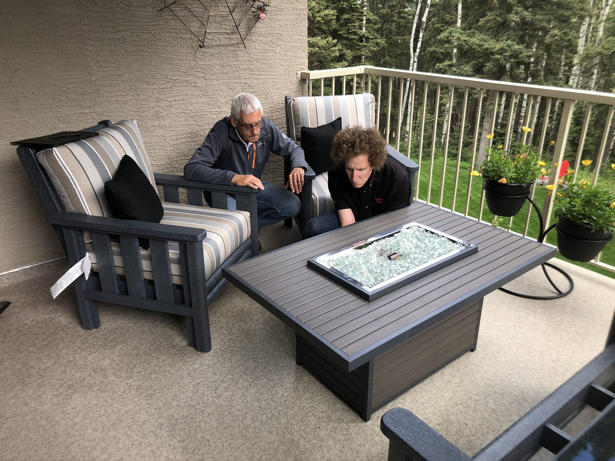 Outdoor GreatRoom Brooks Rectangular 50" x 31" Fire Table - Image 8