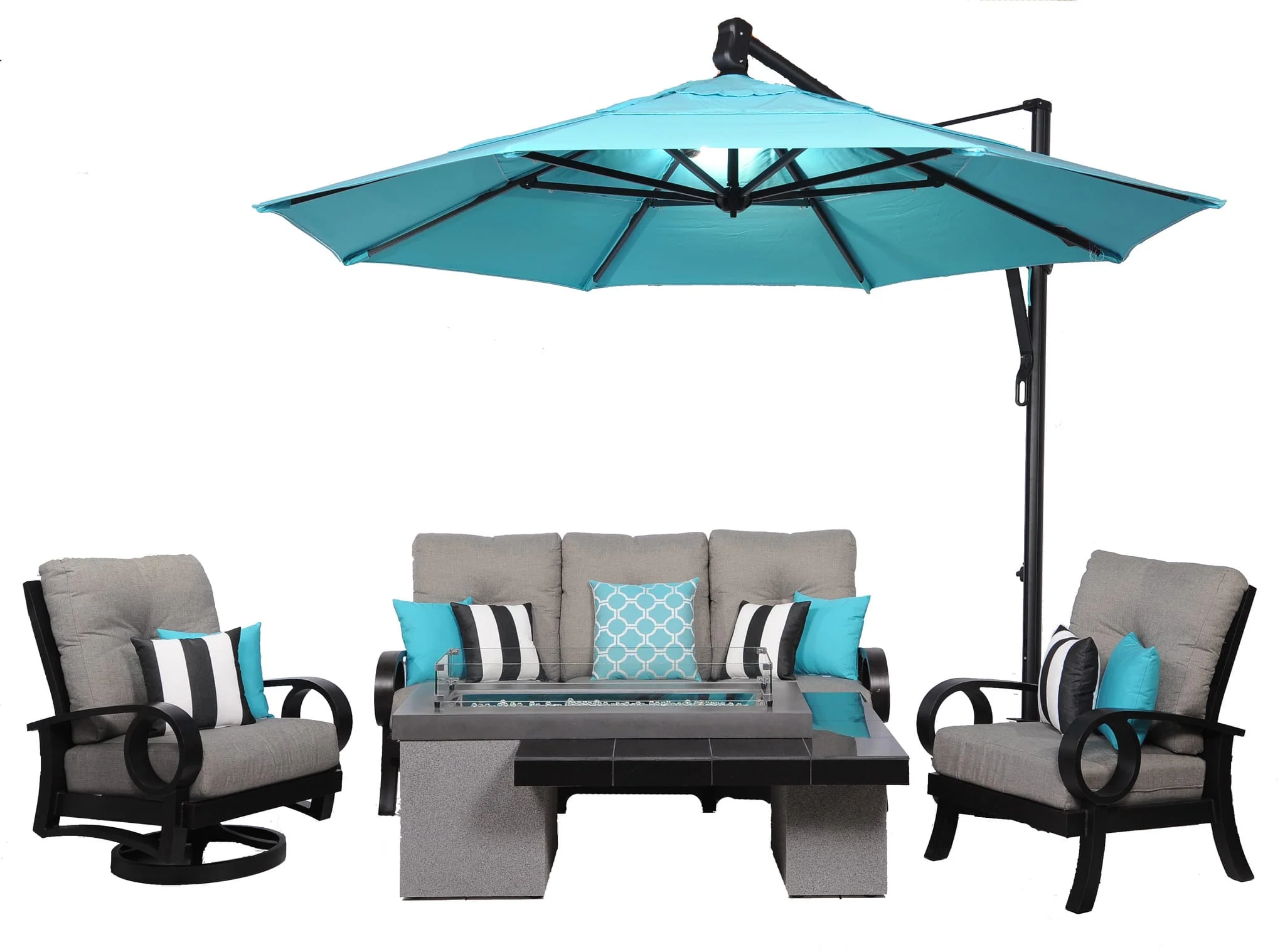 Outdoor GreatRoom Company Uptown Fire Table - Image 4