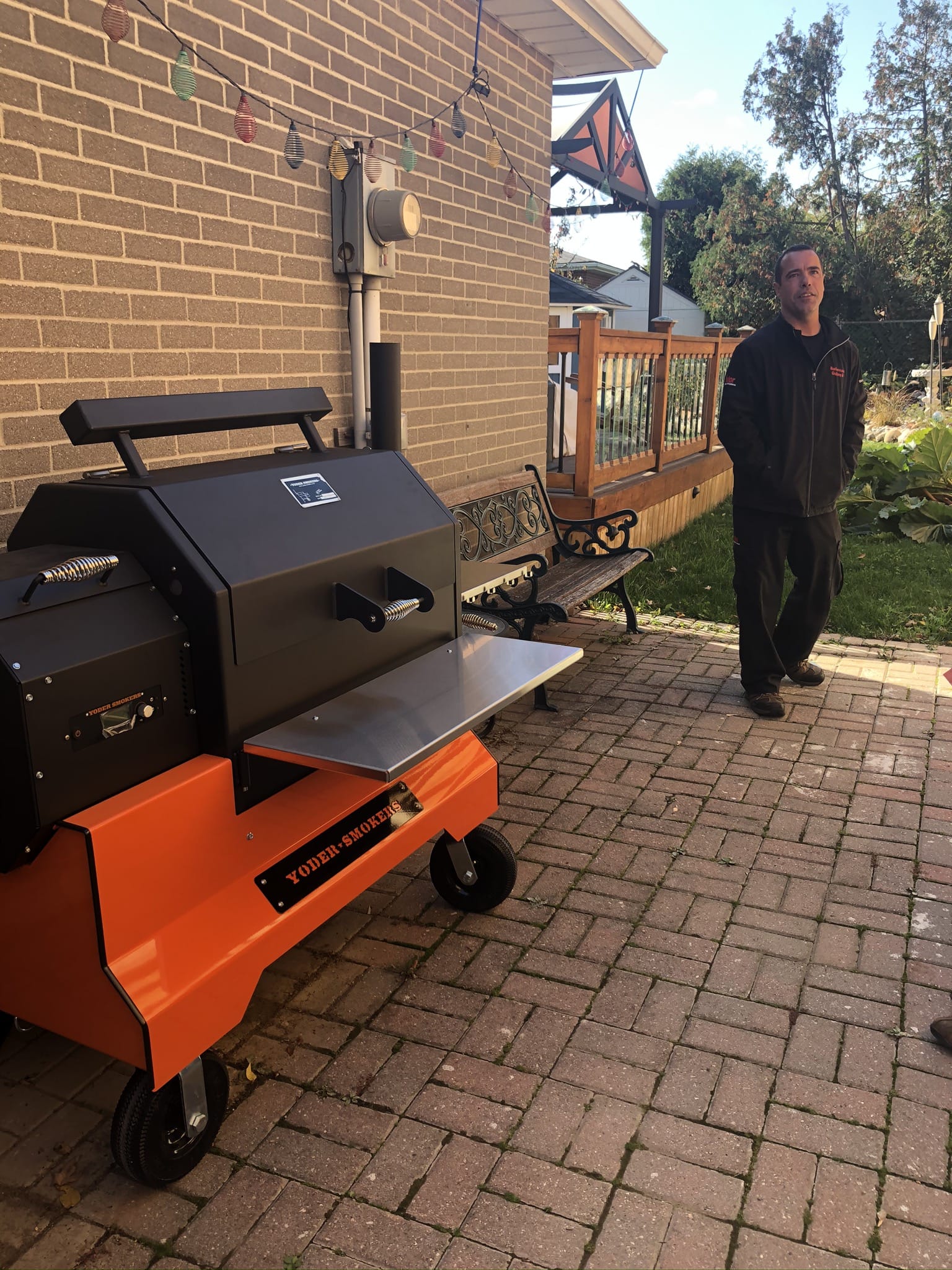 Yoder Smokers YS640S Competition Pellet Grill and Cart - Image 14