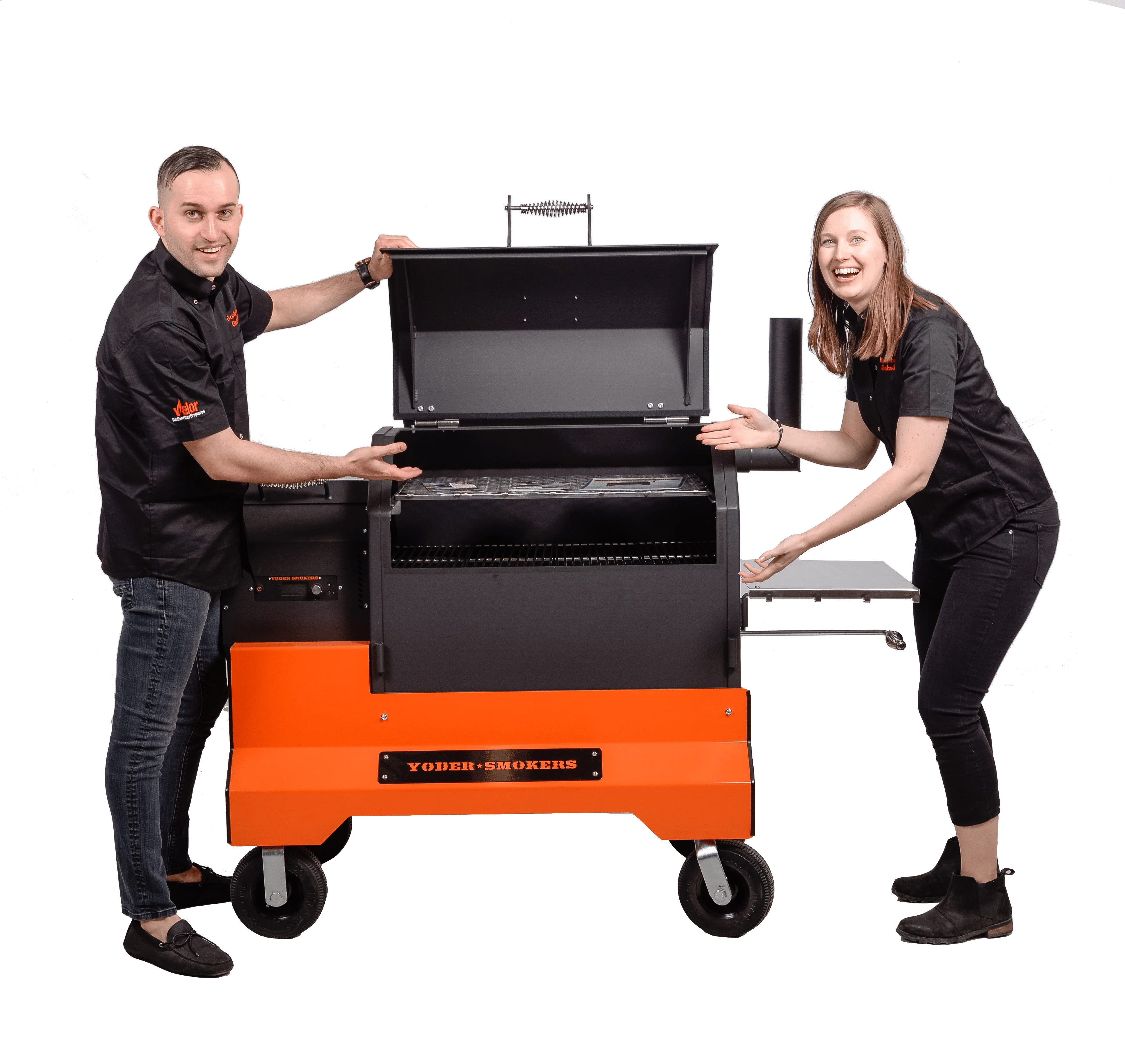 Yoder Smokers YS640S Competition Pellet Grill and Cart - Image 19