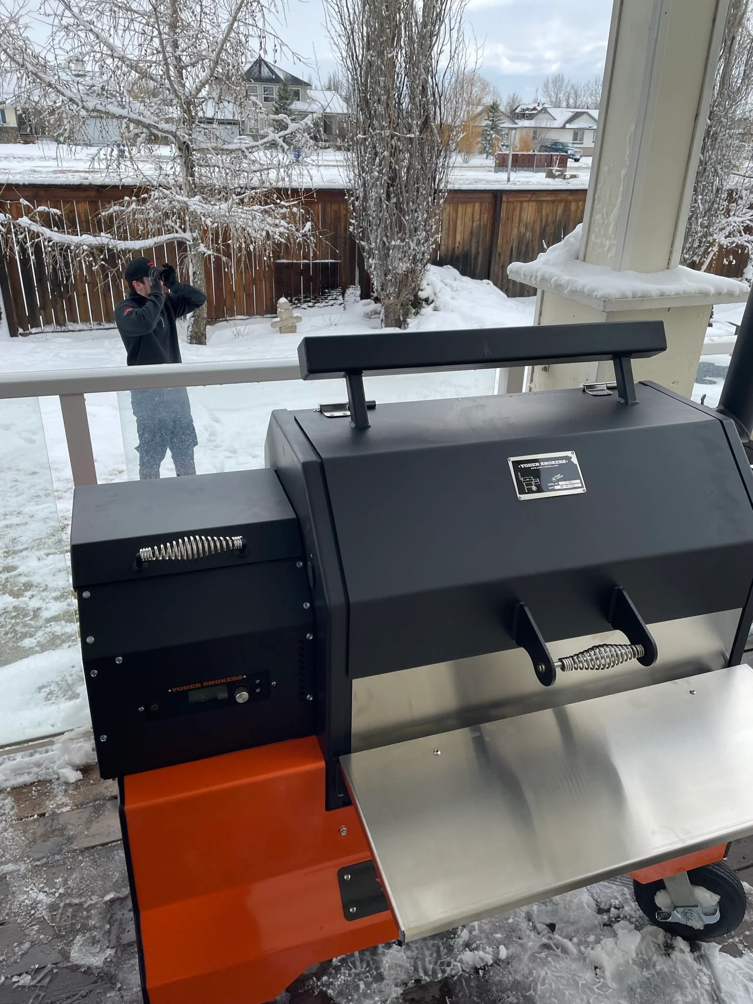 Yoder Smokers YS640S Competition Pellet Grill and Cart - Image 26