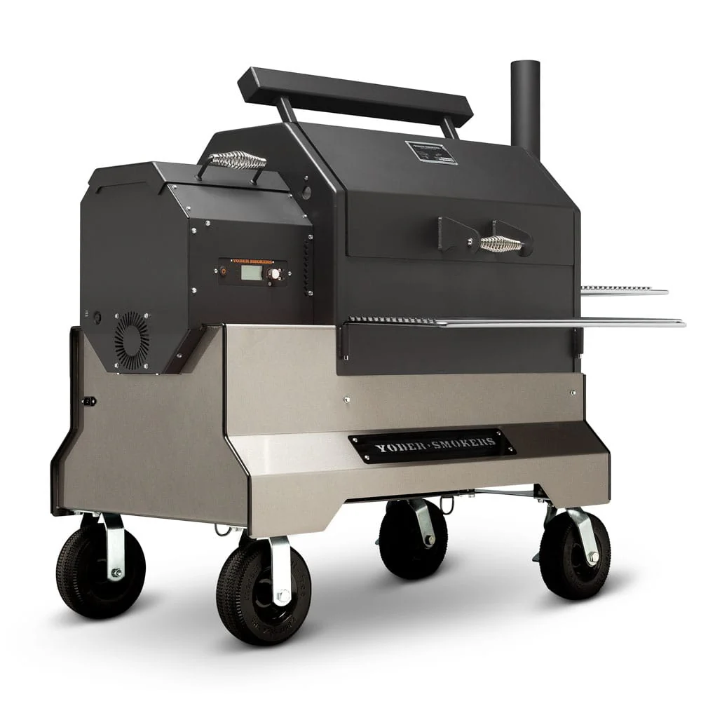 Yoder Smokers YS640S Competition Pellet Grill and Cart - Image 4