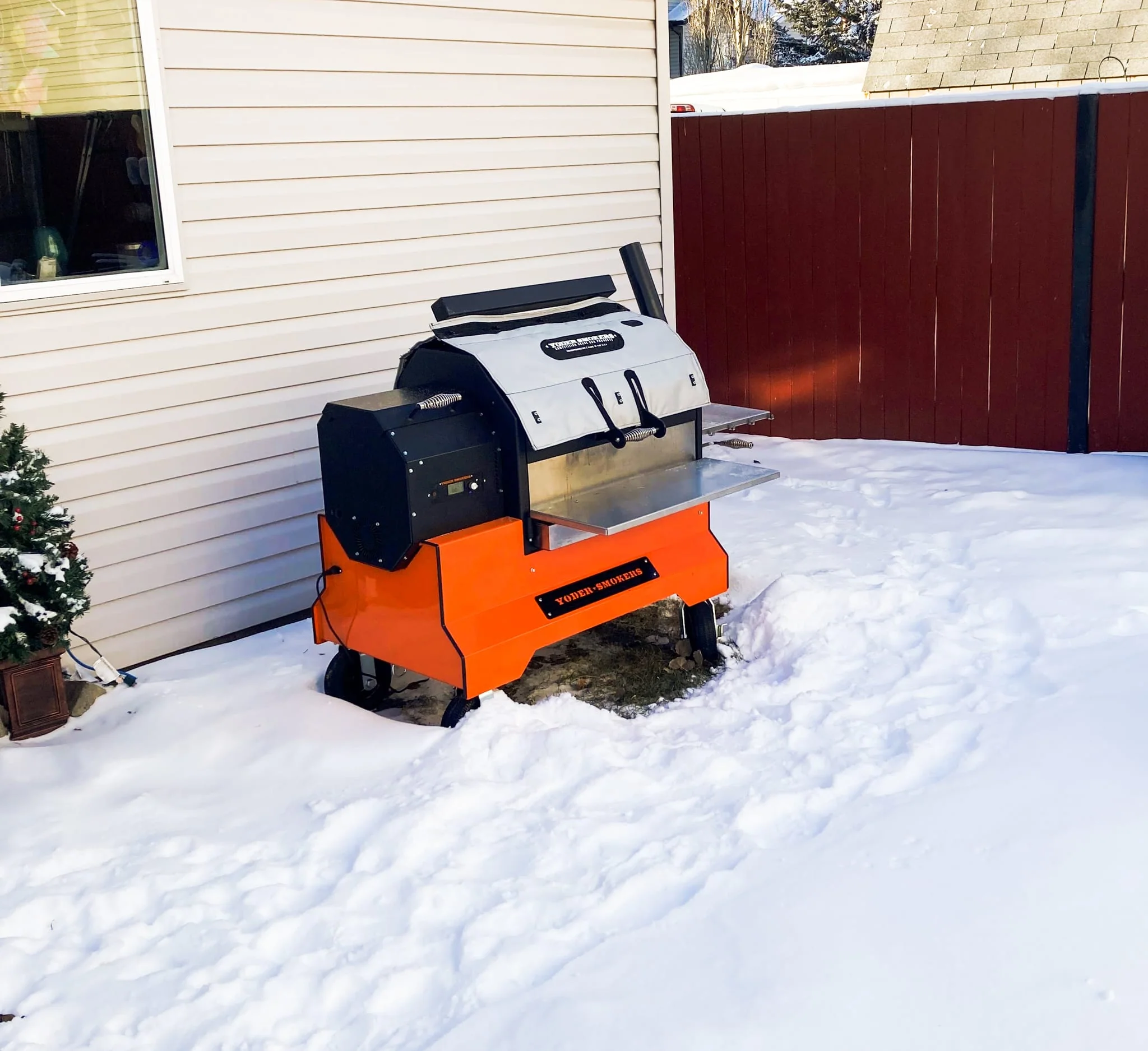 Yoder Smokers YS640S Competition Pellet Grill and Cart - Image 7